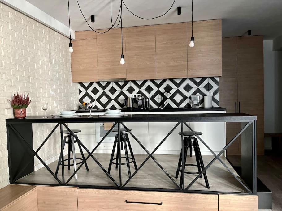 Smart Apartment Ogrodowa วอร์ซอ ภายนอก รูปภาพ